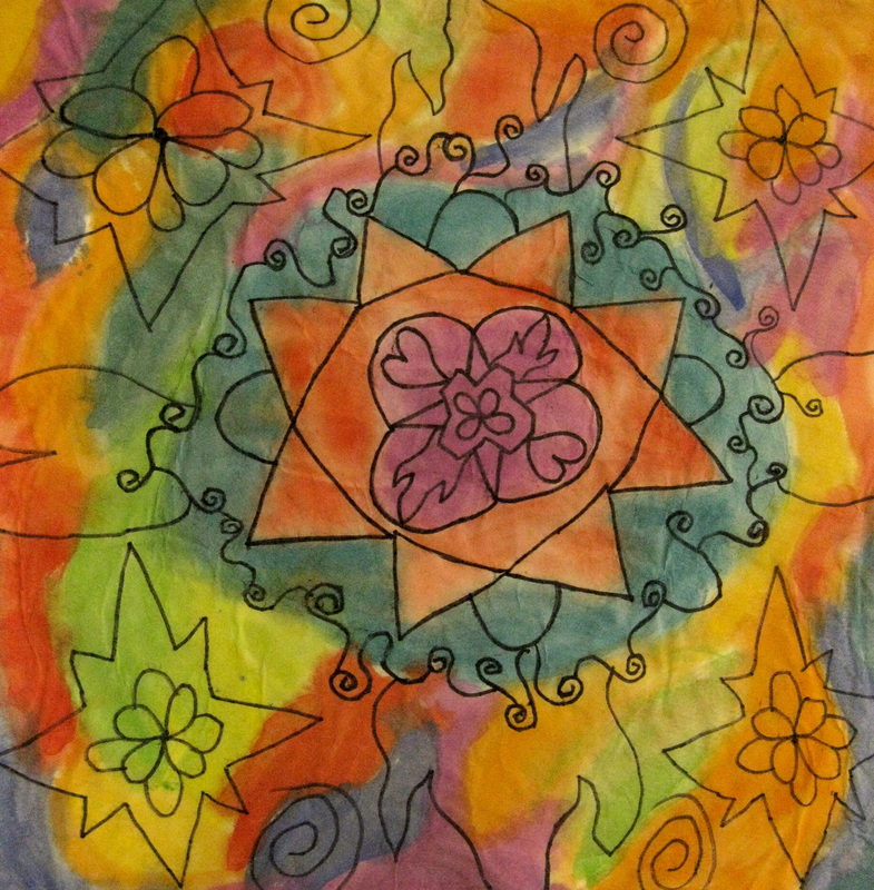 Grade Five - Mandalas - art class!